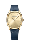 Raymond Weil Toccata Heritage Manual Winding Gold Dial on Leather -33mm x 38mm Gold PVD