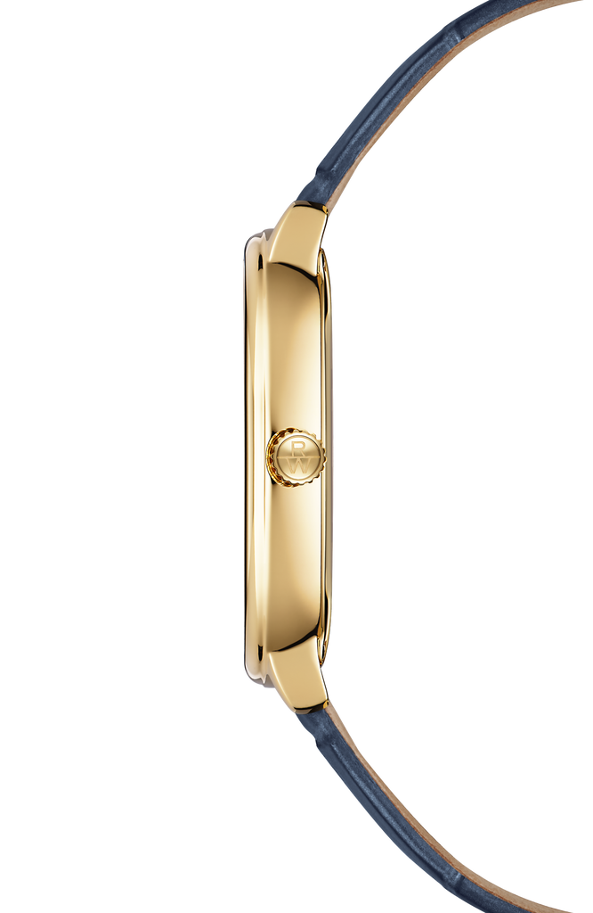 Raymond Weil Toccata Heritage Manual Winding Gold Dial on Leather -33mm x 38mm Gold PVD
