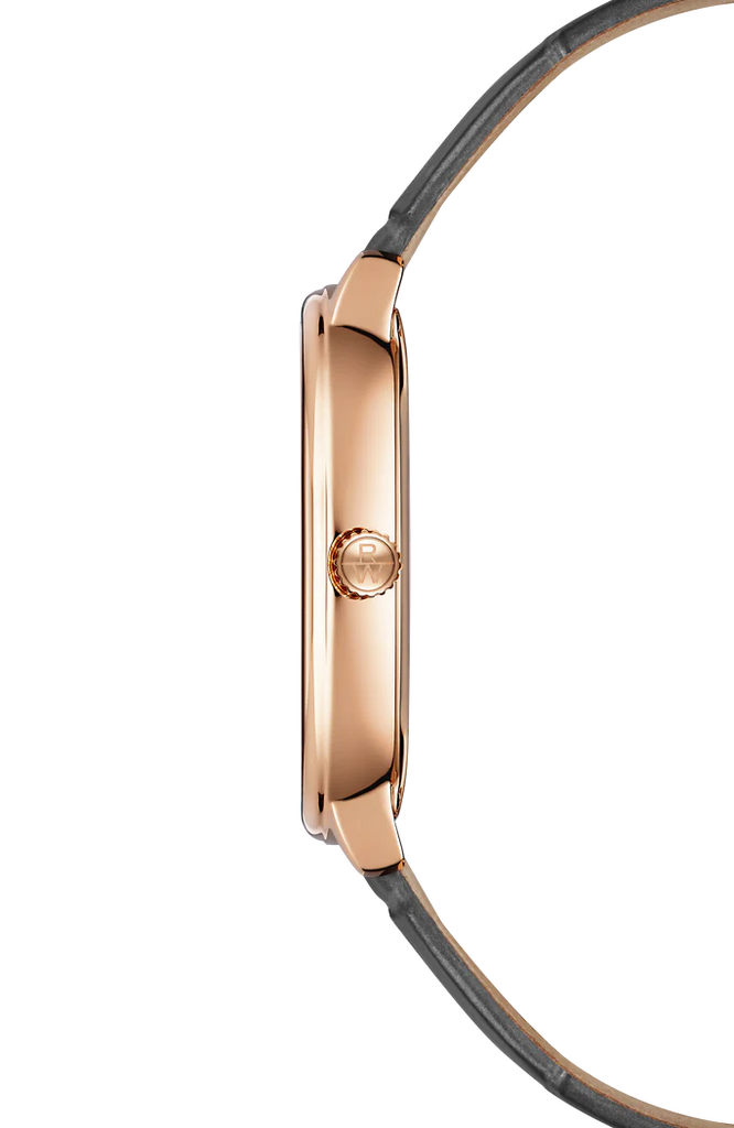 Raymond Weil Toccata Heritage Manual Winding RG PVD on Leather 33mm x 38mm