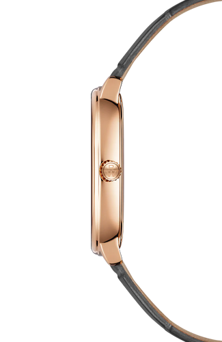 Raymond Weil Toccata Heritage Manual Winding RG PVD on Leather 33mm x 38mm