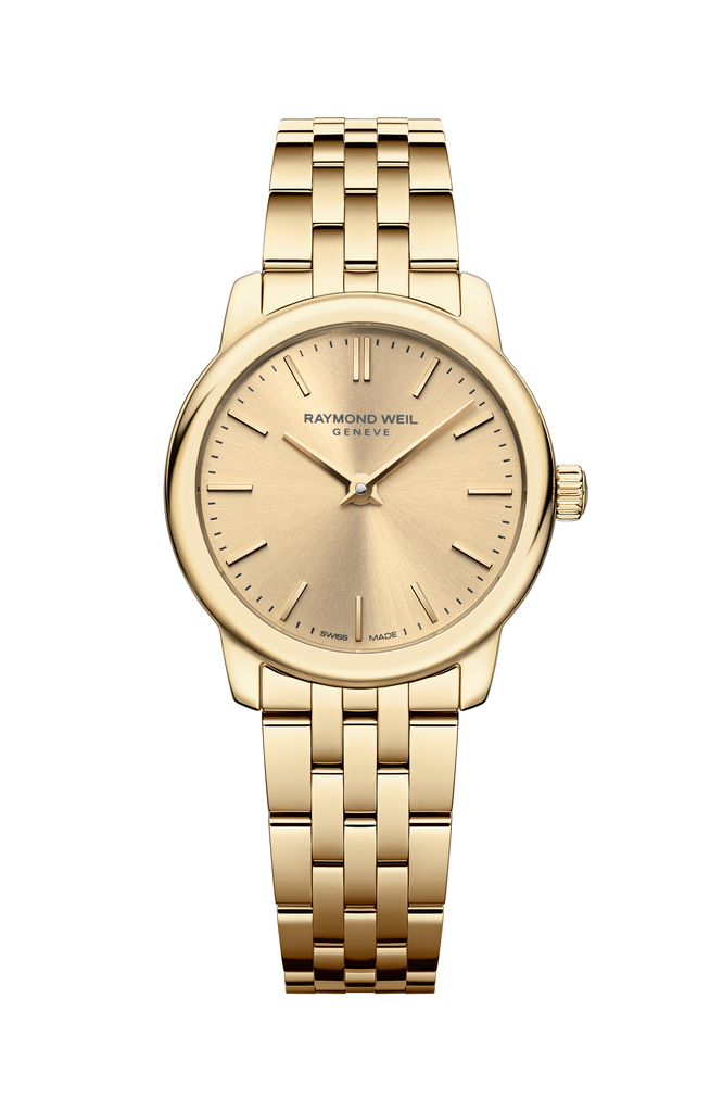 Raymond Weil Toccata Classic 24mm Gold Dial YG PVD