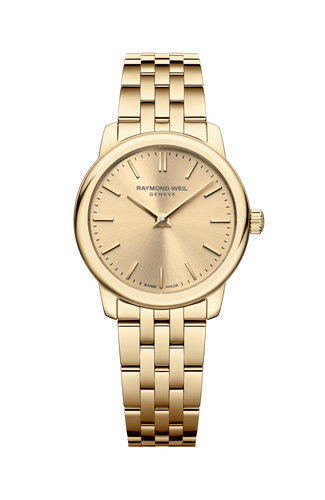 Raymond Weil Toccata Classic 24mm Gold Dial YG PVD