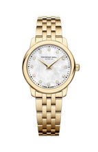 Load image into Gallery viewer, Raymond Weil Toccata Classic 24mm MOP 2 YG PVD with Diamond indices