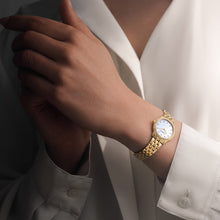 Load image into Gallery viewer, Raymond Weil Toccata Classic 24mm MOP Yellow Gold PVD Full Diamond Bezel