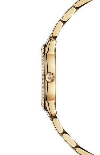 Raymond Weil Toccata Classic 24mm MOP Yellow Gold PVD Full Diamond Bezel