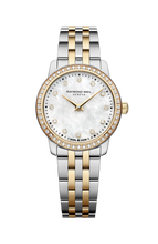 Load image into Gallery viewer, Raymond Weil Toccata Classic 24mm MOP 2 Tones YG PVD Full Diamond Bezel