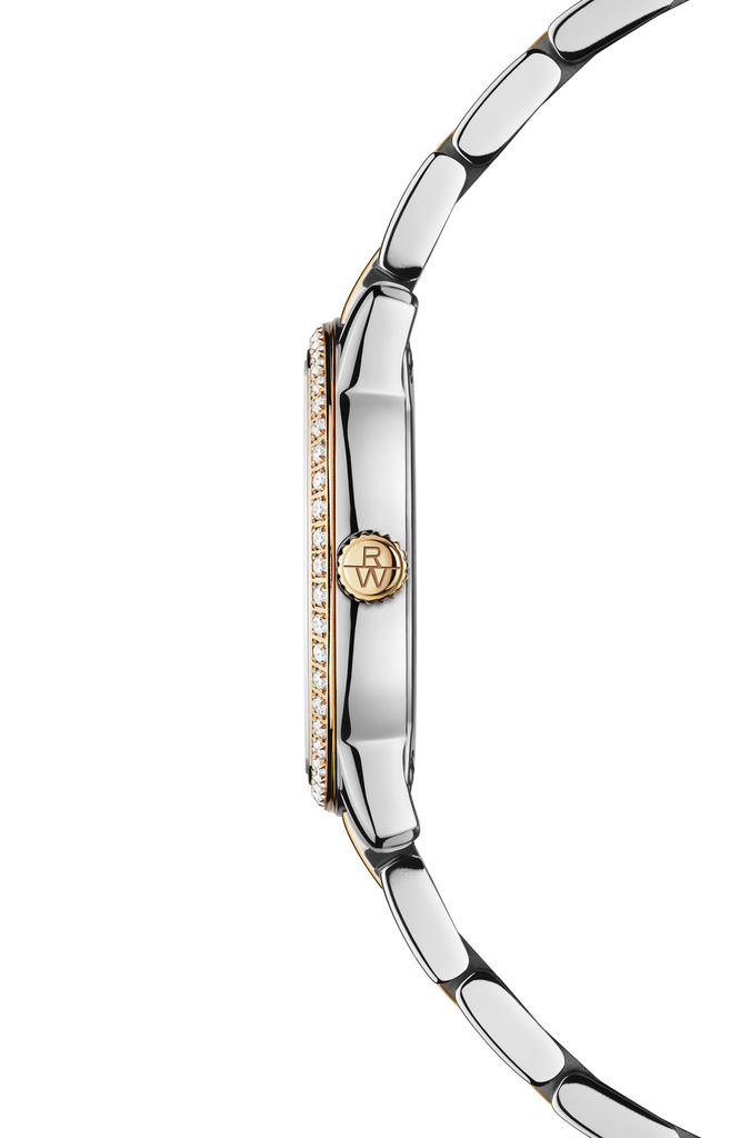 Raymond Weil Toccata Classic 24mm MOP 2 Tones YG PVD Full Diamond Bezel