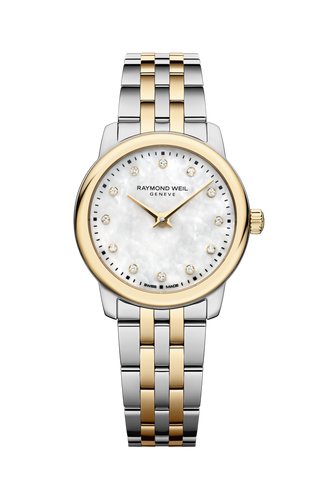 Raymond Weil Toccata Classic 24mm MOP 2 Tones YG PVD with Diamond indices
