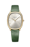 Raymond Weil Toccata Heritage Quartz YG PVD on Green Leather 31mm x 36mm