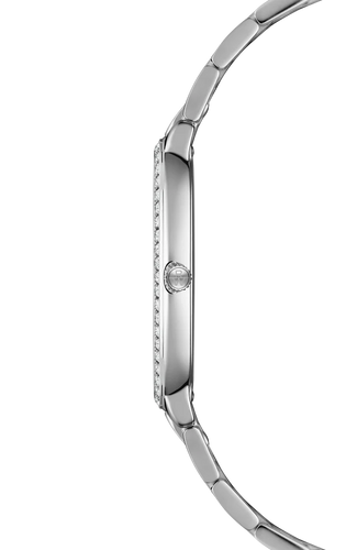 Raymond Weil Toccata Heritage Quartz full diamond blue dial on Steel Bracelet -31mm x 36mm