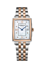 Load image into Gallery viewer, Raymond Weil Toccata 2 Tones RG Quartz Watch 22.6 x 28.1 mm MOP Dial with Diamonds