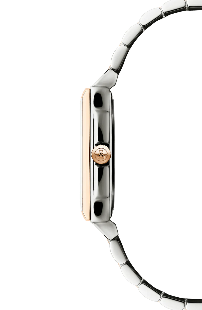 Raymond Weil Toccata 2 Tones RG Quartz Watch 22.6 x 28.1 mm MOP Dial with Diamonds