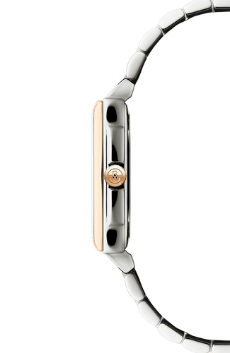 Raymond Weil Toccata 2 Tones RG Quartz Watch 22.6 x 28.1 mm MOP Dial with Diamonds