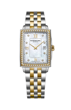 Load image into Gallery viewer, Raymond Weil Toccata Gold Quartz 2 tones YG PVD MOP Dial Diamond Bezel on Bracelet
