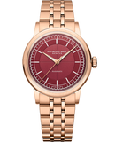 Raymond Weil Millesime Automatic Central Seconds Burgundy Dial 35mm RG PVD Bracelet