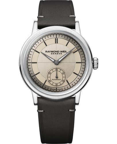 Raymond Weil Millesime Men's Automatic Small Seconds Champagne Sector Dial 39.5mm