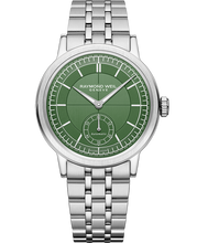 Load image into Gallery viewer, Raymond Weil Millesime Men&#39;s Automatic Small Seconds Watch British Racing Green 39.5 mm