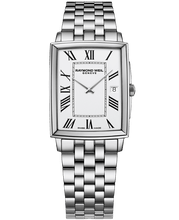 Load image into Gallery viewer, Raymond Weil Toccata Men&#39;s Classic Rectangular Stainless Steel Watch -37 x 29 mm