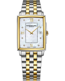 Raymond Weil Toccata Gents Classic Rectangular Two-Tone Diamond on Bracelet