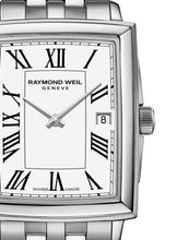 Load image into Gallery viewer, Raymond Weil Toccata Steel Quartz 22.6 x 28.1 mm on Bracelet White Dial