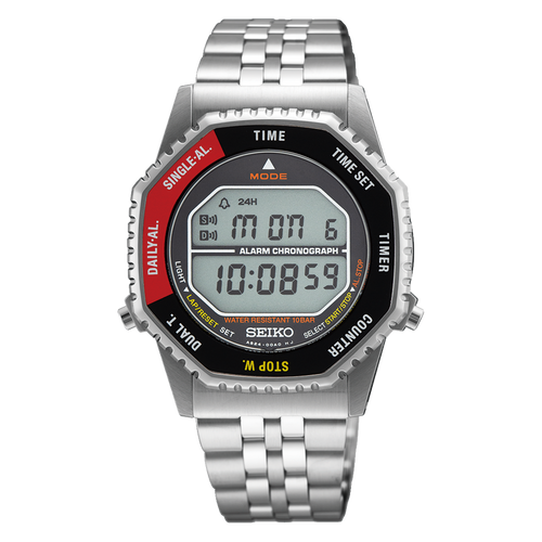 Seiko Conceptual Digital Alarm Chronograph SMGG19P Red