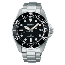Load image into Gallery viewer, Seiko Prospex Solar Divers Watch SNE597P Black