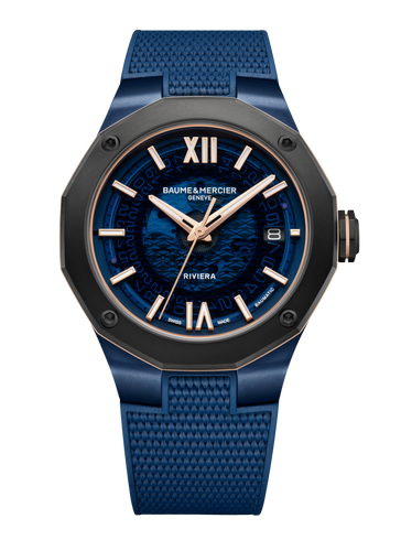 Baume & Mercier Riviera Auto Steel Titanium PVD 10769