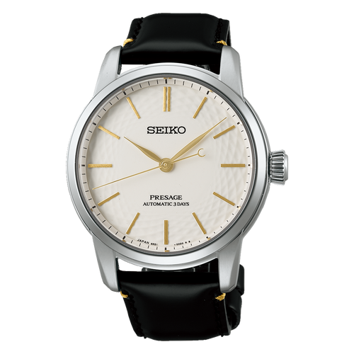 Seiko Presage Craftsmanship Unglazed Arita Porcelain Dial Limited Edition Automatic Watch SPB497J