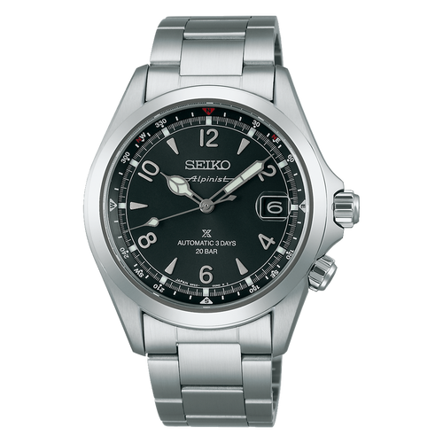 SEIKO Prospex Automatic Watch Alpinist Black SPB505J