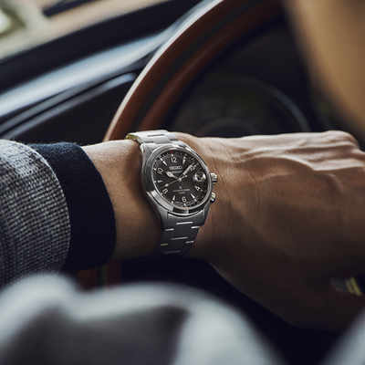 SEIKO Prospex Automatic Watch Alpinist Black SPB505J