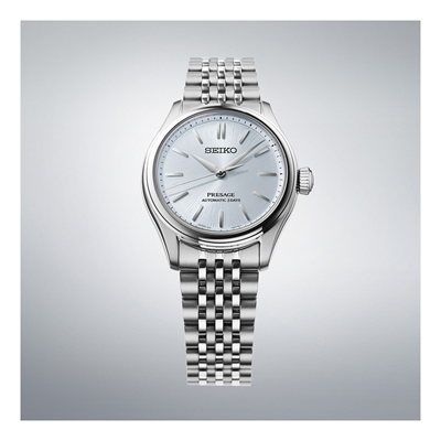 Seiko Presage Classic Series Automatic Mens Watch light blue SPB523J