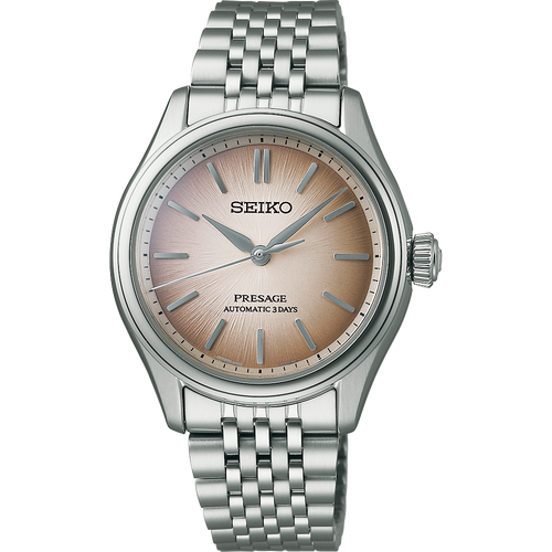 Seiko Presage Classic Series Automatic Mens Watch Brown SPB523J