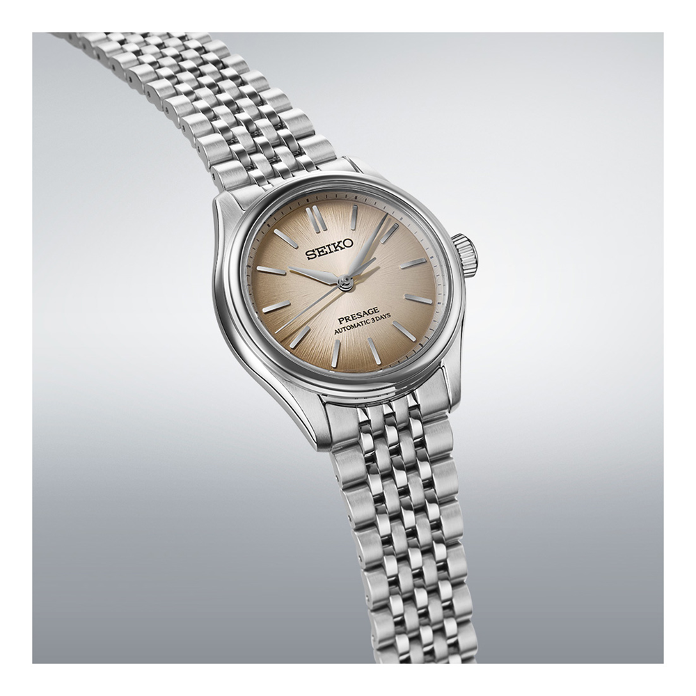 Seiko Presage Classic Series Automatic Mens Watch Brown SPB523J