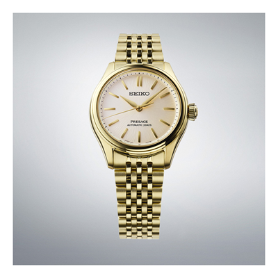 Seiko Presage Classic Series Automatic Mens Watch Gold PVD SPB524J