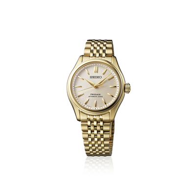 Seiko Presage Classic Series Automatic Mens Watch Gold PVD SPB524J