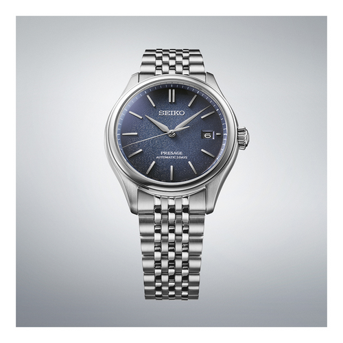 Seiko Presage Classic Series Automatic Mens Watch SPB525J Blue Dial -40.2mm