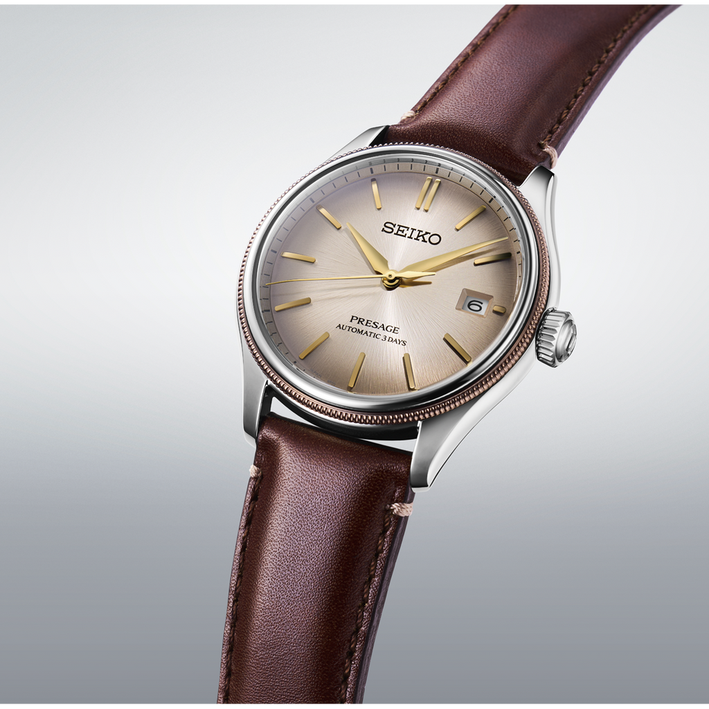 Seiko Seiko Presage Classic Automatic SPB529J Limited Edition Upcycling Leather