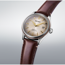 Load image into Gallery viewer, Seiko Seiko Presage Classic Automatic SPB529J Limited Edition Upcycling Leather