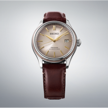 Load image into Gallery viewer, Seiko Seiko Presage Classic Automatic SPB529J Limited Edition Upcycling Leather
