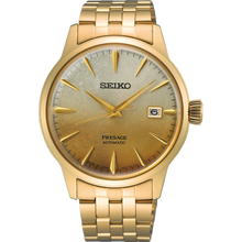 Load image into Gallery viewer, SEIKO Presage Cocktail Time Automatic Watch  Gold - Ombre Yellow PVD SRPK46J