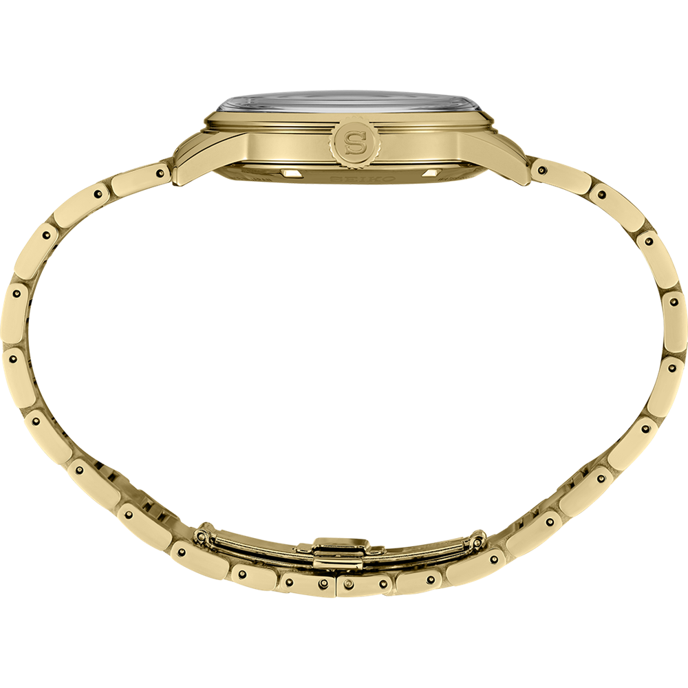 SEIKO Presage Cocktail Time Automatic Watch  Gold - Ombre Yellow PVD SRPK46J