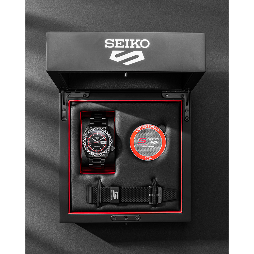 Seiko 5 Supercars Limited Edition Automatic Watch SRPL01K