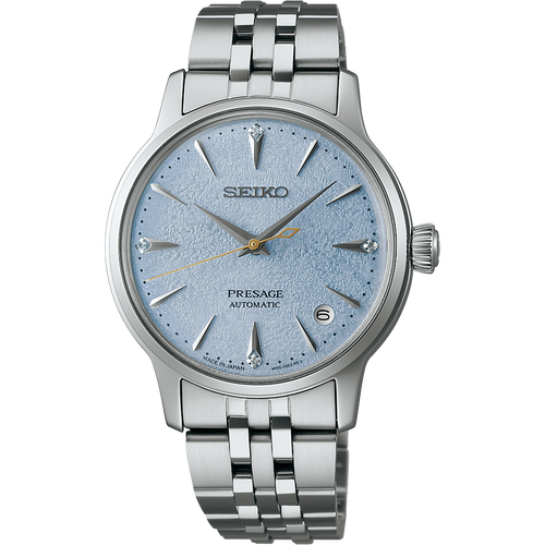 SEIKO Presage Cocktail Time Automatic Watch Light Blue SRPL61