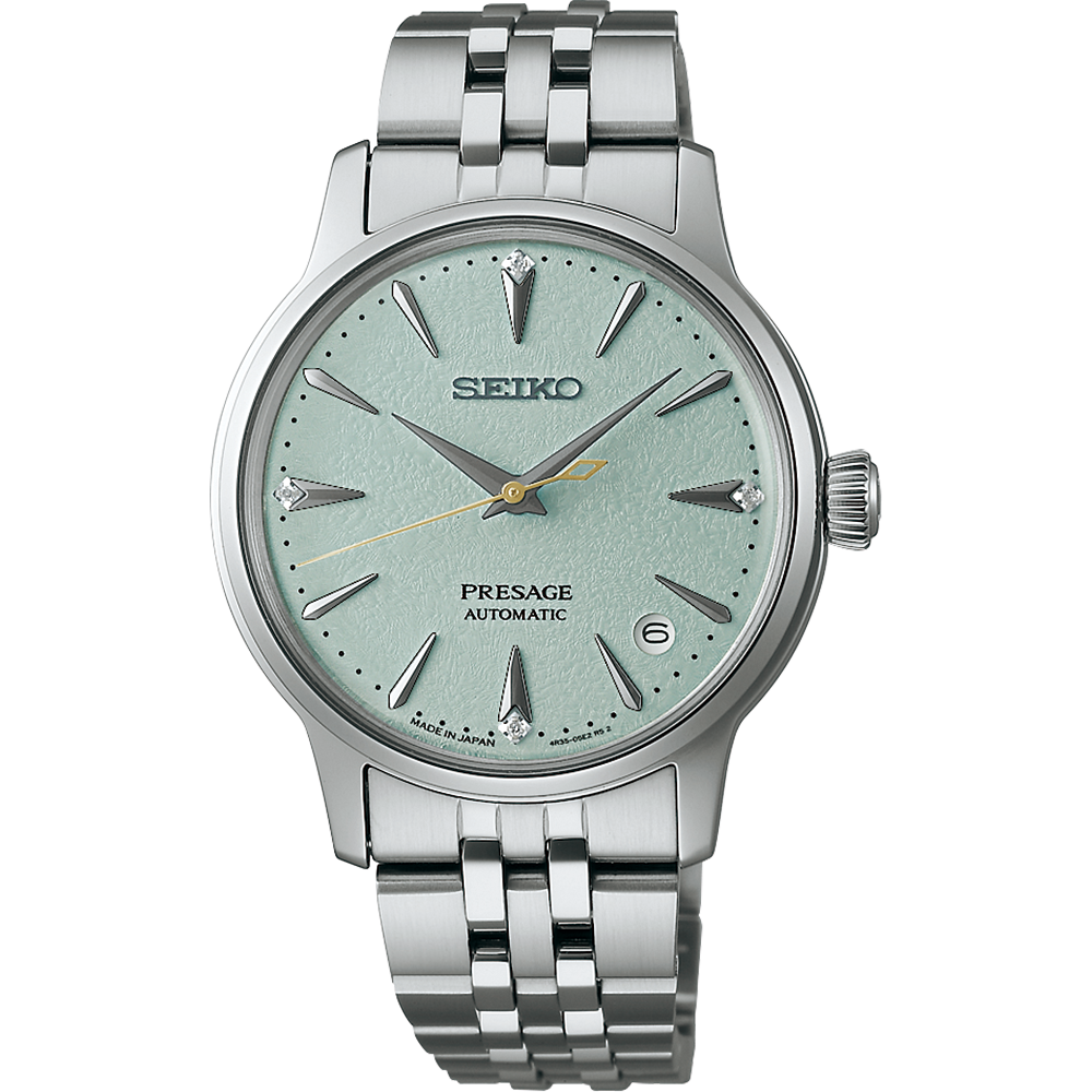 SEIKO Presage Cocktail Time Automatic Watch Mint Green Dial SRPL63