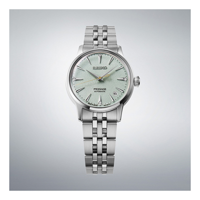SEIKO Presage Cocktail Time Automatic Watch Mint Green Dial SRPL63