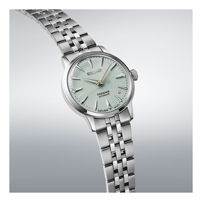 SEIKO Presage Cocktail Time Automatic Watch Mint Green Dial SRPL63