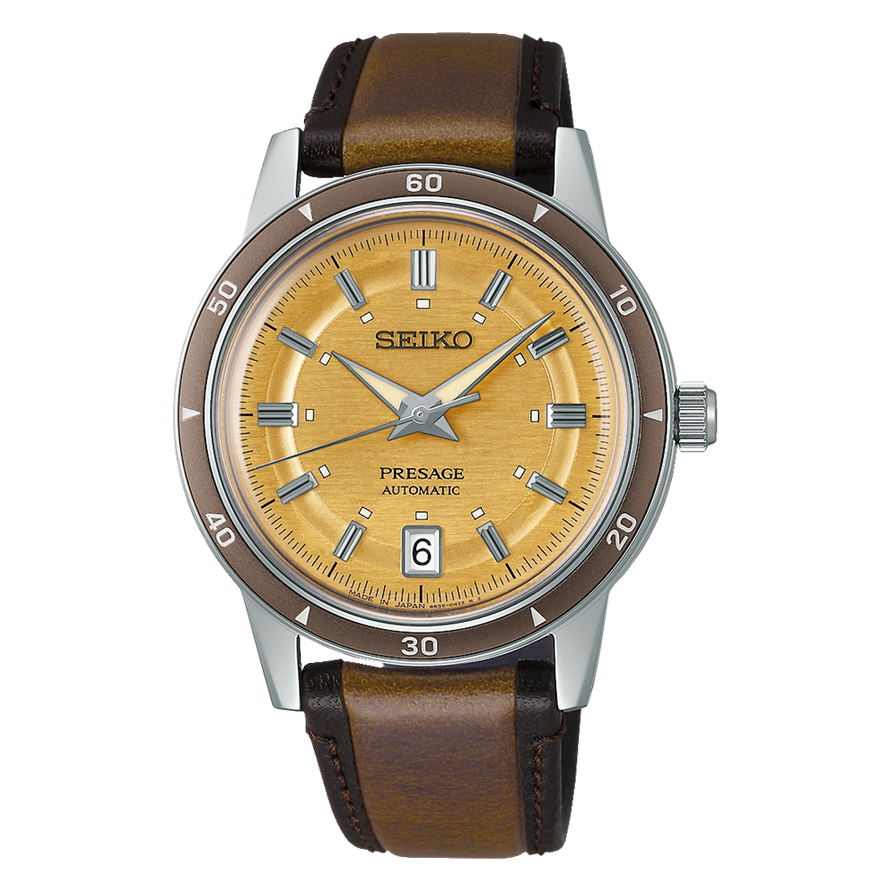 Seiko Presage Automatic -BeigeDial on leather SRPL75J