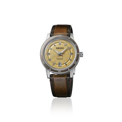 Seiko Presage Automatic -BeigeDial on leather SRPL75J