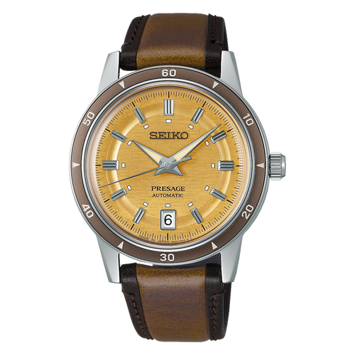 Seiko Presage Automatic -BeigeDial on leather SRPL75J