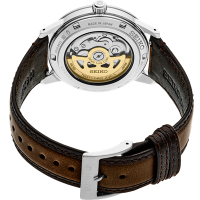 Seiko Presage Automatic -BeigeDial on leather SRPL75J